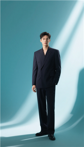 亚洲绅士男模帅哥写真摄影图片